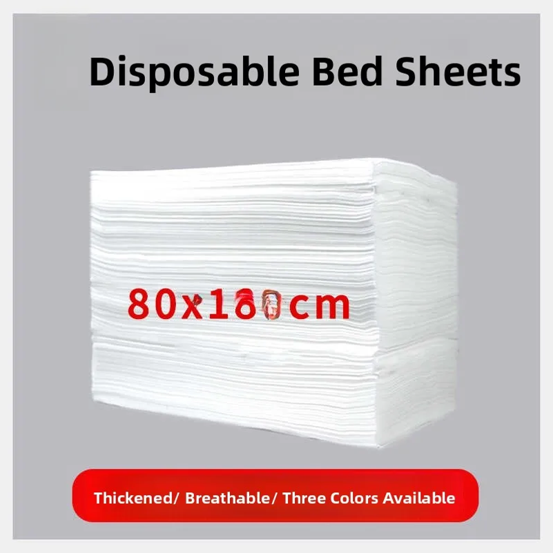 Mattress Protector Waterproof - 100 pièces de draps jetables épais