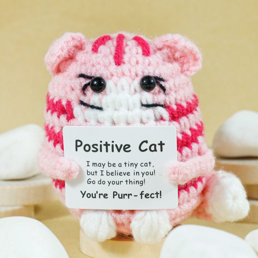 Home Textiles Today - Poupée de chat Positive au Crochet