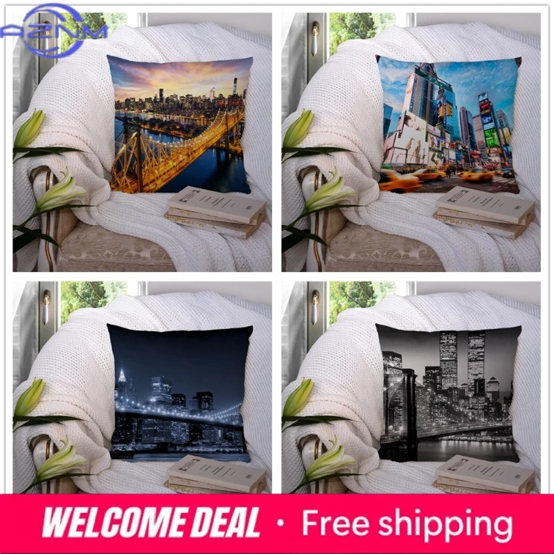 Home Textiles New York - Housse de coussin décorative New York