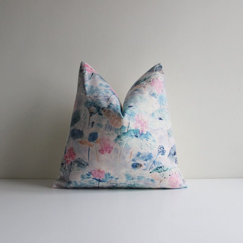 Pillow Cover 20X20 - Housse de coussin chinoiserie à motif