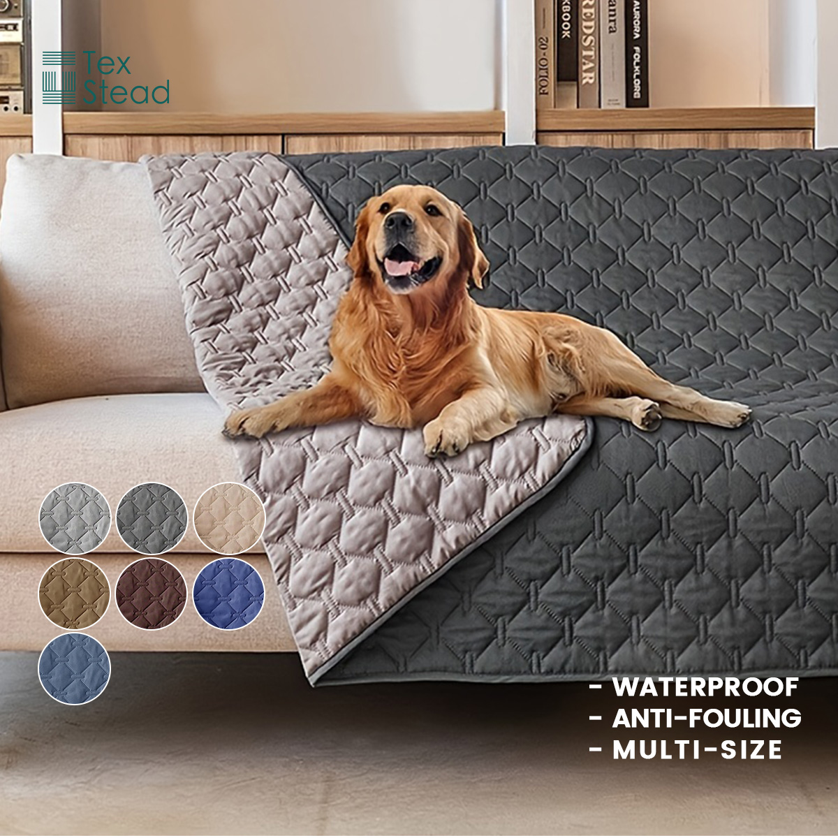 Mattress Protector Waterproof - Matelas pour animaux de compagnie réversible