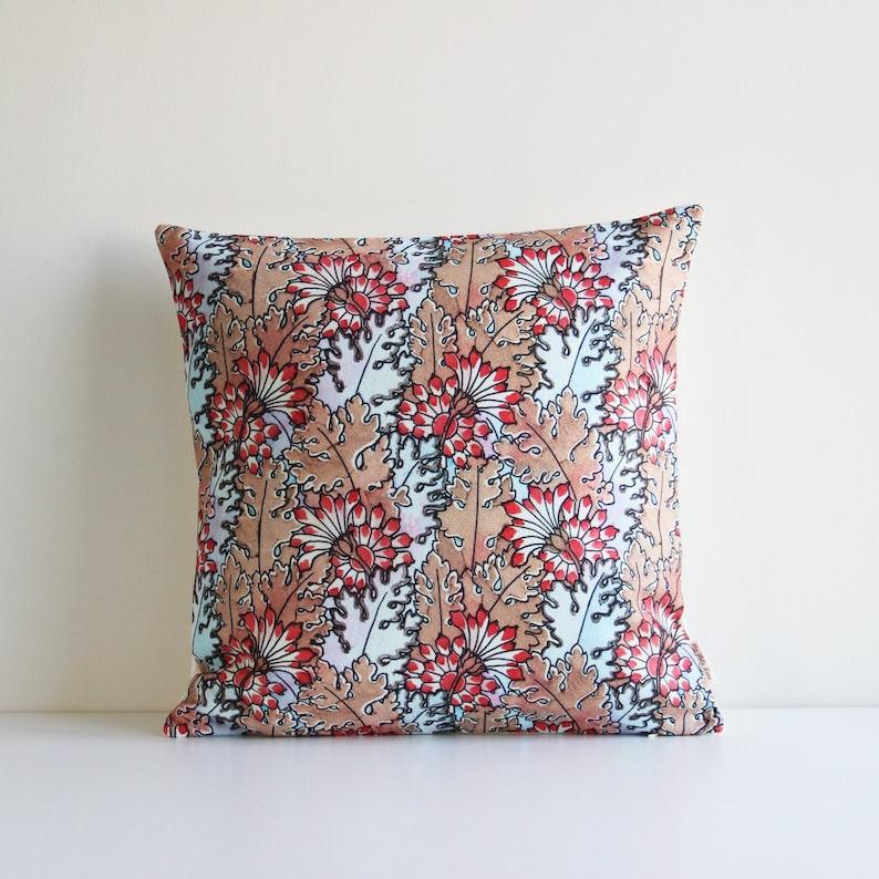 Pillow Cover 20X20 - Housse de coussin décorative en corail