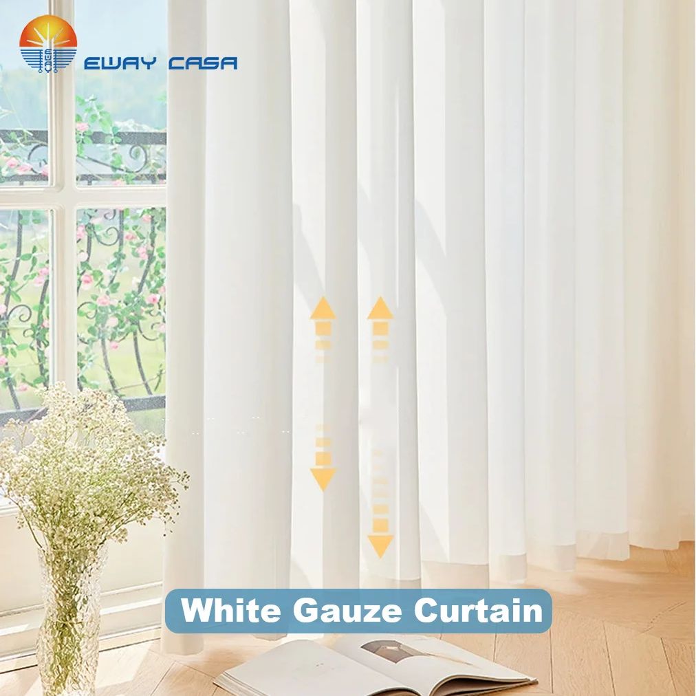 EWAY CASA – rideaux transparen - Curtain Sheer Voile avis et prix