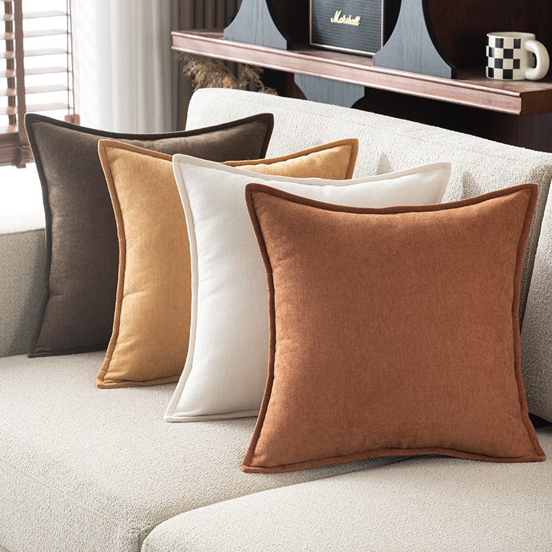 Housse de coussin en chenille  - Pillow Cover 20X20 avis et prix