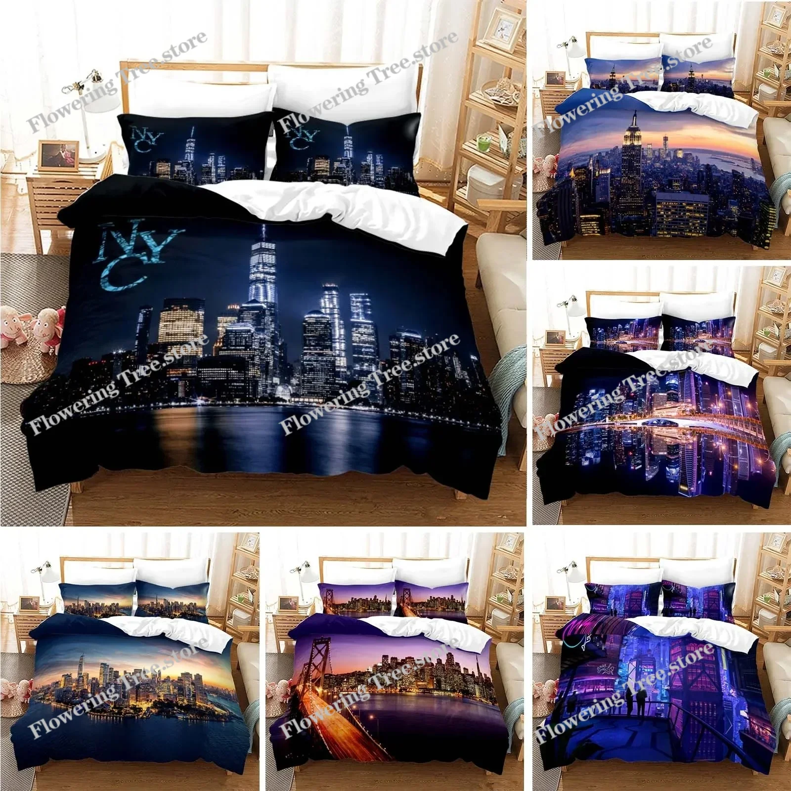 Ensemble de literie avec vue n - Home Textiles New York avis et prix