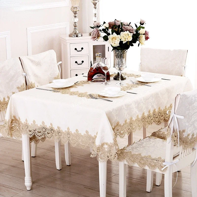 Nappe de Table ronde crème cou - Home Textiles List avis et prix