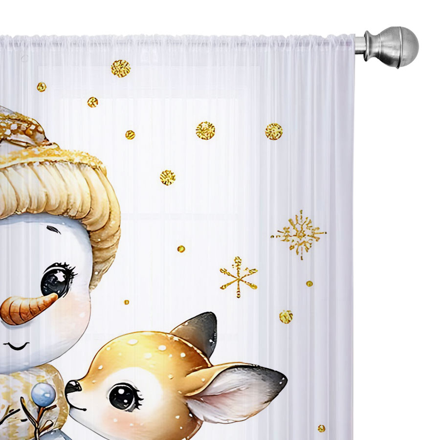 Lot de 2 rideaux transparents  - Curtain Sheer Voile avis et prix