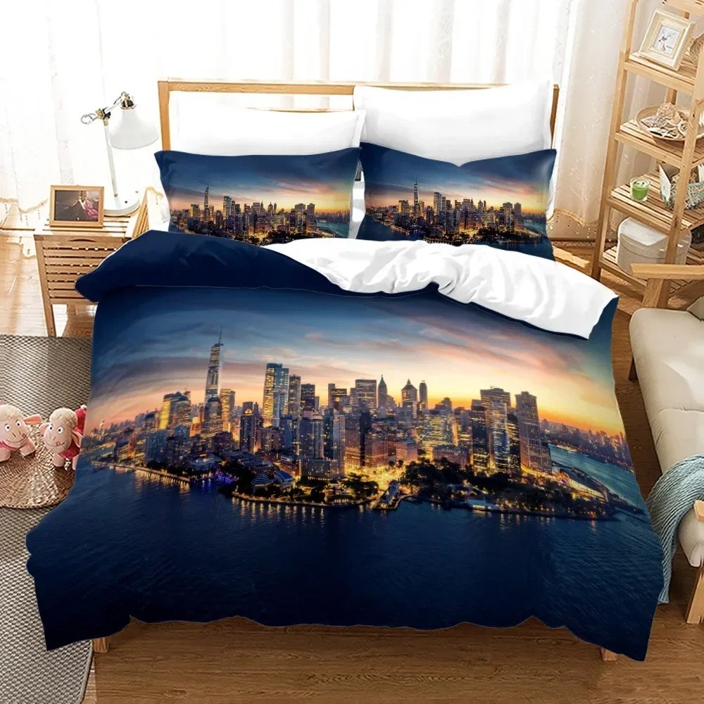 Parure de lit imprimée en 3D,  - Home Textiles New York avis et prix