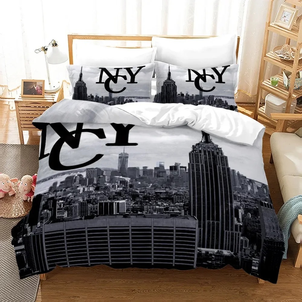Parure de lit imprimée en 3D,  - Home Textiles New York avis et prix