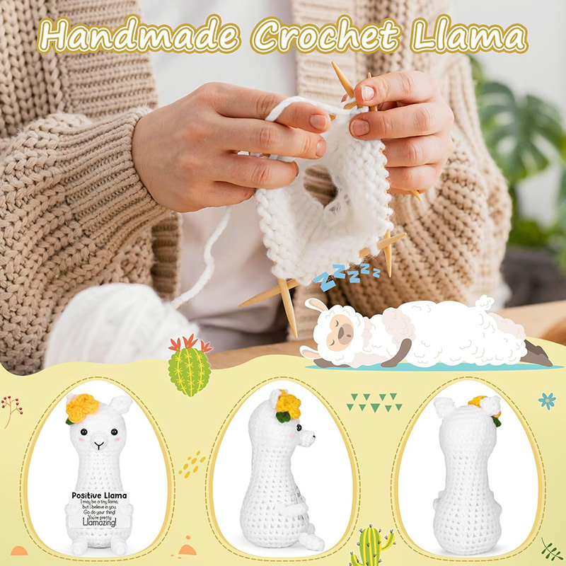Lama en crochet fait main amus - Home Textiles Today avis et prix