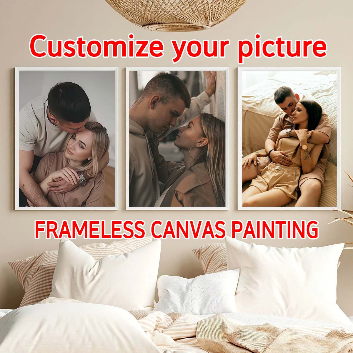 Triptyque - Cadre photo en boi - Home Textiles Today avis et prix