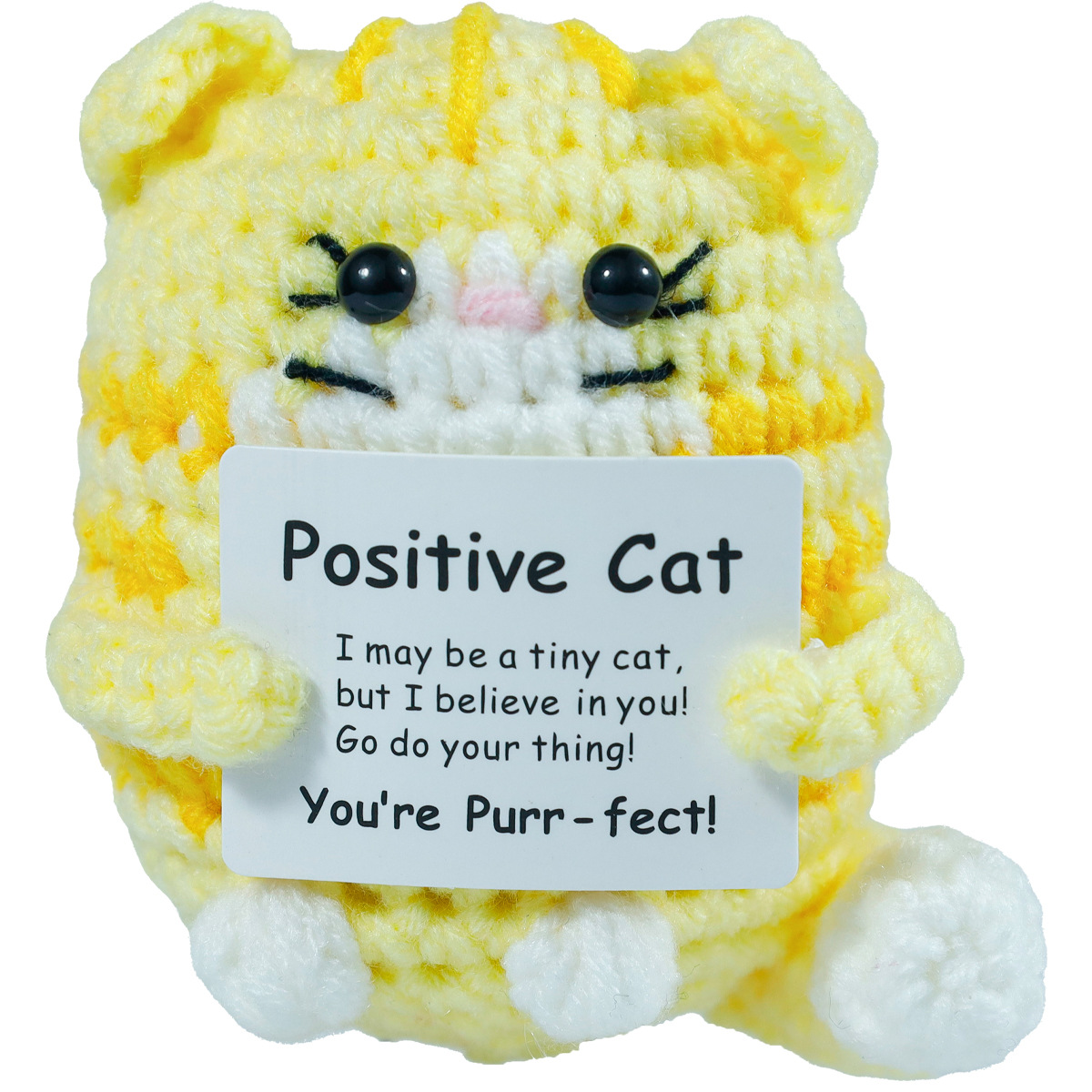 Poupée de chat Positive au Cro - Home Textiles Today avis et prix