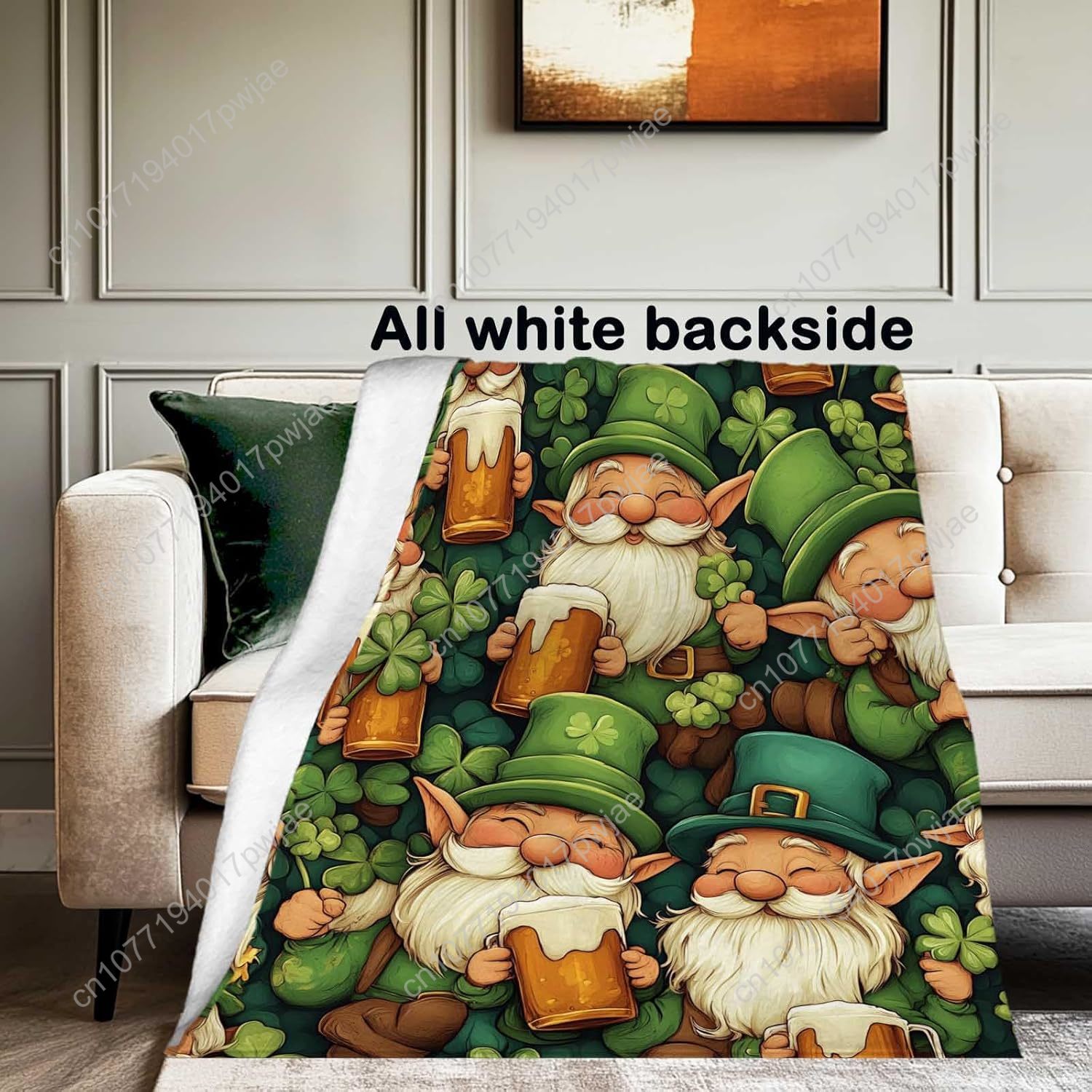 Couverture Gnome de la Saint-P - Home Textiles Today avis et prix