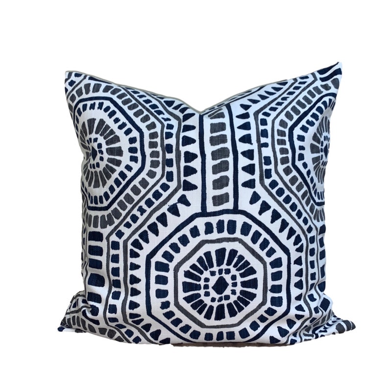 Housse de coussin bleue, houss - Pillow Cover 20X20 avis et prix