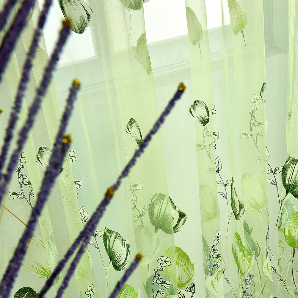 Voilages 100x200cm pour Porte, - Curtain Sheer Voile avis et prix