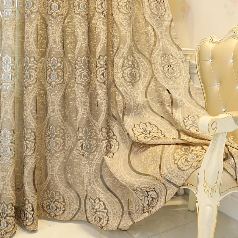 1 rideau transparent 3D gaufré - Curtain Sheer Voile avis et prix